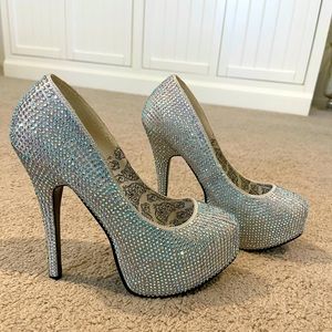 Gorgeous rhinestone heels!